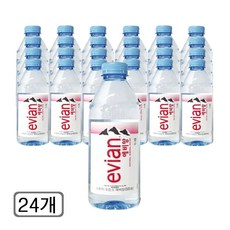 에비앙 생수 EVIAN WATER (ESSENCE) [500mlx24], 24개, 330ml