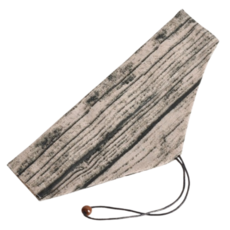 餐具收納綁繩收納袋 - 三角便攜餐具袋 刀叉湯匙筷子環保吸管收納袋 餐袋 婚禮小物, 1個, 橫開綁繩款, 水墨