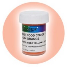 셰프마스터 지용성 식용색소 초콜릿 앙금 색소 액상57g 파우더3g, 지용성 powder orange, 1개, 3g
