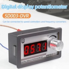 디지털 디스플레이 전위차계 1K 가변 저항기 PLC 인버터, 03 Resistance 5K