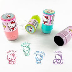 산리오 헬로키티 바로찍는 만년스탬프 칭찬도장 스템프, 단품
