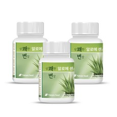 상쾌한변장 알로에센스99 240정, 3개, 74.4g