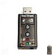 (COMS) USB 외장 사운드카드 7.1채널/자동설치