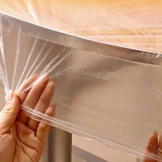 비닐식탁보 커버 테이블 식탁 방수 비닐, 1개, 10개입