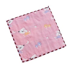 JoyBaby 六層紗布口水巾小方巾