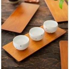 대추나무 옻칠 직사각 긴플레이트 트레이 플레이팅 서빙보드 홈카페, 상세페이지 참조