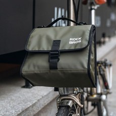 락브로스 자전거가방 헤드튜브백 크로스백 브롬톤전용 사이즈조절 W010, 1개