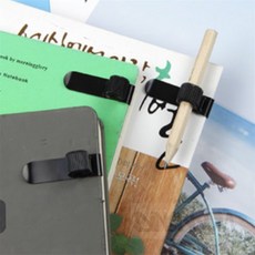 디노꿈 다이어리 펜 홀더 블랙 펜홀더밴드 노트펜꽂이 클립보드펜꽂이