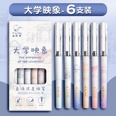 ka ba xiong 卡巴熊 直液式走珠筆, 1個, 大學映象,0.5mm, 大學映象