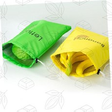 바나나 과일 야채 도 유지 보관 가방 캠핑 여행용 보냉백, 1개, 그린