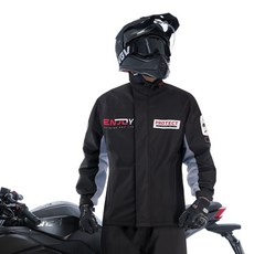 가남 오토바이우의 상하의 세트 초강력방수 자전거 낚시 등산 작업용 우비, 블랙 A