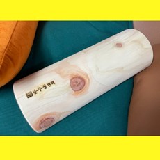 순수정 편백나무 베게 경침 목침 거북 목 경추 베개
