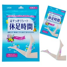 종아리 쿨링시트 발바닥 발패치 6입 x 3개 독소제거 풋케어 디톡스 지압