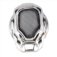 자동차 시작 버튼 커버 유니버설 자동차 스타터 링 자동차 시작 버튼 엔진 스타터 커버 차량 내부, 탄소 섬유은