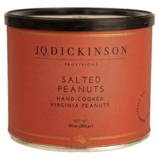 J.Q. Dickinson 鹽焗維吉尼亞手工花生, 1個, 283g