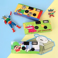 르꽁드 짱구 일회용 필름 카메라 어린이집선물, 04 흰둥이