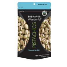 원더풀 무염 피스타치오, 1개, 150g