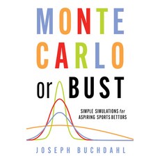(영문도서) Monte Carlo or Bust: Simple Simulations for Aspiring Sports Bettors Paperback, High Stakes, English, 9780857304858