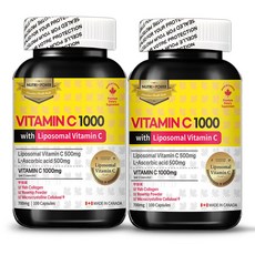 뉴트리파워 리포좀 비타민C1000 고함량 리포조말, 2개, 100정