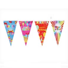 토탈셀링 생일파티 깃발 가랜드 삼각가랜드