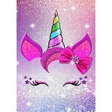 일본 직배송 OWN4B 크로스 스티치 자수 키트 패턴 인쇄 11ct 다채로운 꽃 초보자를 위한 쉬운 세트 14x18인치, 8)horn