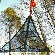 다국적 신형 Multi Person Portable Hammock 아웃도어 휴대용 다중 삼각 해먹, 삼각 해먹 2미터 8
