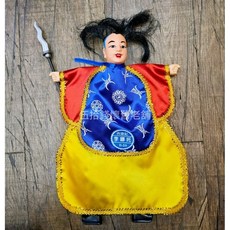伍拾錢 布袋戲掌中戲偶 - 西遊記 三國志系列 (三太子 楊戩 紅孩兒 武松 展昭 老虎) 台灣復古懷舊手偶, 1個, 李哪吒, 1