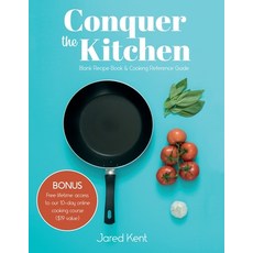 (영문도서) Conquer the Kitchen: Blank Recipe Book & Cooking Reference Guide Paperback, Table Matters, English, 9781773802220