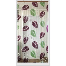 세진 아로마향 낙엽 파리문발 출입문 문발 커튼 비닐커튼