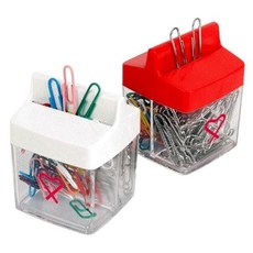 바이하츠 사각자석크립통 핀통(50x50x70mm)coz6+2Wdk