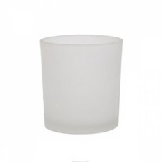[캔들만들기 용기] 유리컵 캔들 컨테이너 반투명 5oz (140ml), 1개