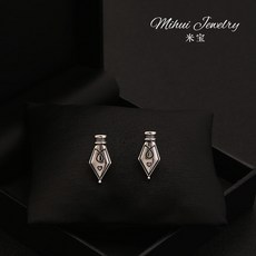 高級感鋼筆頭小胸針西裝徽章領針男士胸花教師節禮物, 1個, 鋼筆頭胸針2個