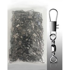 인터락 핀도래 100개 대용량 벌크 인타 스냅 도래 문어 쭈꾸미 갑오징어 낚시 자작 채비 12호, 1개