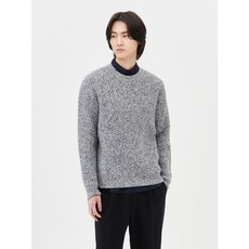 매장정품 탑텐 TOPTEN 남성 알파카 블렌드 트위드 스웨터_MSF4ER1502 MSF4ER1502 135044