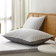 휴비스 듀라론 쿨 접촉냉감 베개커버 2장 국내생산 프리미엄 삼중직