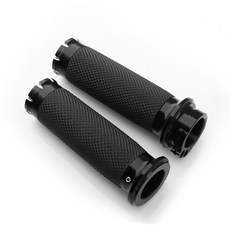 883 1 핸들 소프테일 1200 핸드 할리 다이나 인치 스로틀 스포스터 그립 블랙 바 손잡이 투어링 오토바이, Black