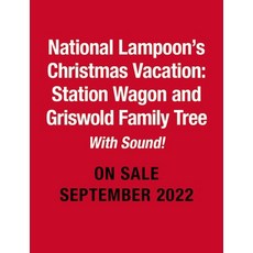 (영문도서) National Lampoon's Christmas Vacation: Station Wagon and Griswold Family Tree: With Sound! Paperback, Rp Minis, English, 9780762479818