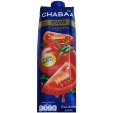 태국 CHABAA 차바 토마토 주스, 1개, 1L