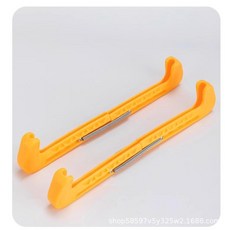 스케이트 날집 피겨 스케이트화 피겨화 가드독, 1개, 옐로우