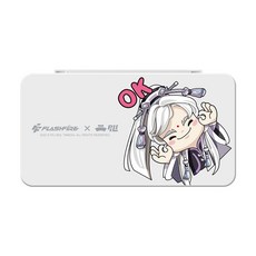 FlashFire 富雷迅 Switch 遊戲卡收納盒 (24片裝) 霹靂布袋戲授權, 霹靂白, 1個, SC01WPL