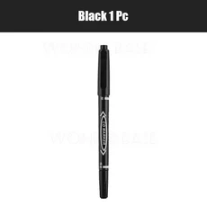 1/3/6/12 Pcs 트윈 팁 블랙/블루/레드 오일 마커 펜 양방향 영구 편지지 학교 및 사무용품, Black 1Pc