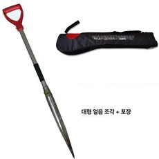 얼음끌 아이스오거 빙어낚시 구멍 아이스드릴 앵커, 대형 가방+얼음 뽑이 포함