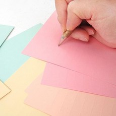 파스텔 베이직 레인보우 편선지, 1개