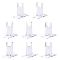 책 디스플레이 스탠드 8개 만화 잡지 엽서 예술 DVD 앨범 및 지갑용 아크릴 북 스탠드, 책 디스플레이 스탠드 8개, 만화, 잡지, 엽서, 예술