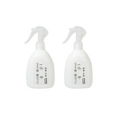 極細噴霧噴瓶 300ml 耐酸鹼, 白色, 2個