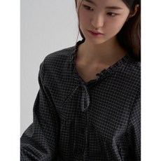 에잇세컨즈 8SECONDS 체크 가디건 카디건 블라우스 네이비 355Y64LY1R 137955