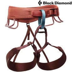 Black Diamond Momentum 女款 登山攀岩座帶/吊帶, Baja Sunrise 日出粉,XS