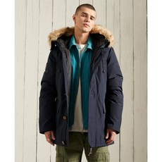 極度乾燥 Superdry Rookie 80%絨大衣 N3B 派克 外套 長版 風衣 深藍, 海軍深藍,M, 1個