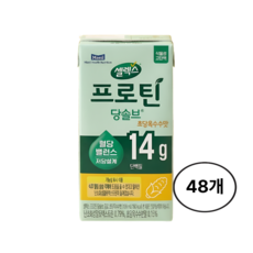 셀렉스 프로틴 당솔브 음료 초당옥수수맛 190ml 48개