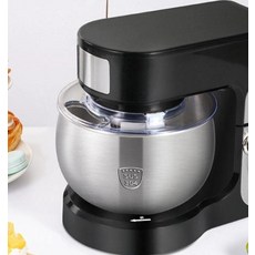 가정용 머랭치기 베이킹 믹서 홈베이킹 밀가루 스탠드믹서, 3.5l 600w 핑크 에그케이크 베이킹 선물, 기본 색상